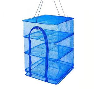 晒鱼干网罩防苍蝇可折叠菜笼晾晒网兜东西的干货神器家庭用器具