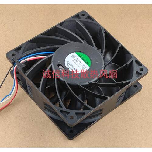 原装建准12038 PFC0384B1-Q141U-1Q03U-Q99风扇 48V 41.76W 12CM