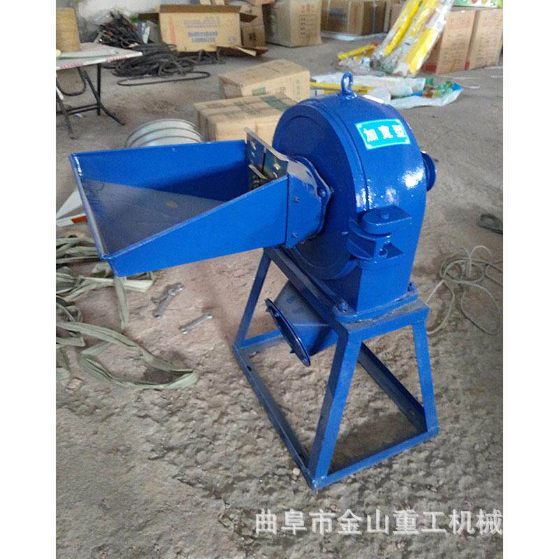 小型磨盘式粉碎机 齿爪式燕麦粉碎机 中型自吸式玉米面粉碎机