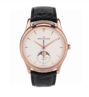 公价166000新款[9.8新]积家大师系列玫瑰金自动机械男表1362520