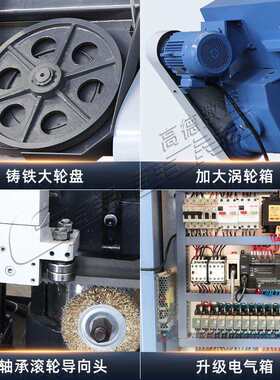 热销中东全自动数控金属锯床 高精度切割航空航天零件PLC自动送料