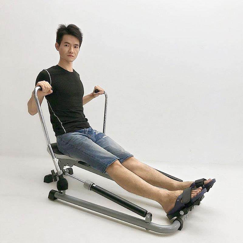 液阻划船机家用液压划船器室内健身器材训练划桨机