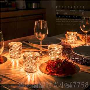 水晶影小台灯 正品 氛P光ARK 年轮公园 调光充电餐厅灯吧 酒ZORING