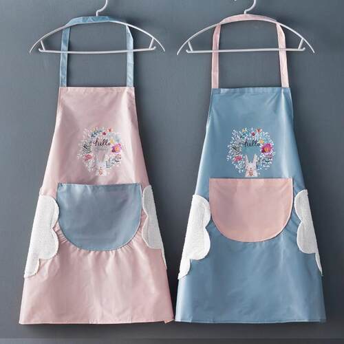 Korean-style fashionable waterproof and oil-resistant apron,