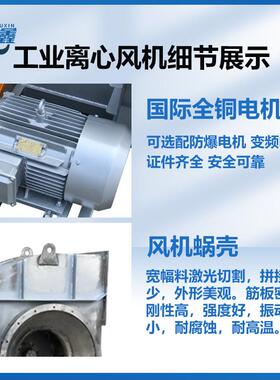 Y5-47C型不锈钢锅炉引风机耐高温防腐蚀大功率380V烘房热循环风机