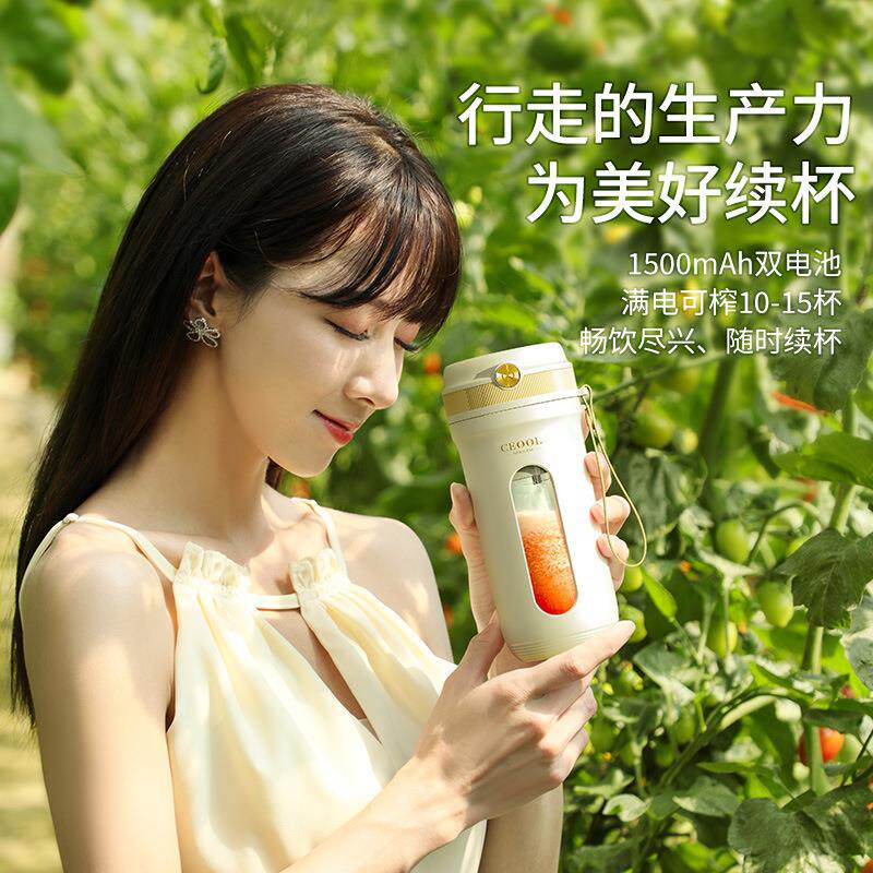 新款直销跨境榨汁机便携式小质家用小型水果机多功能迷你电动果汁