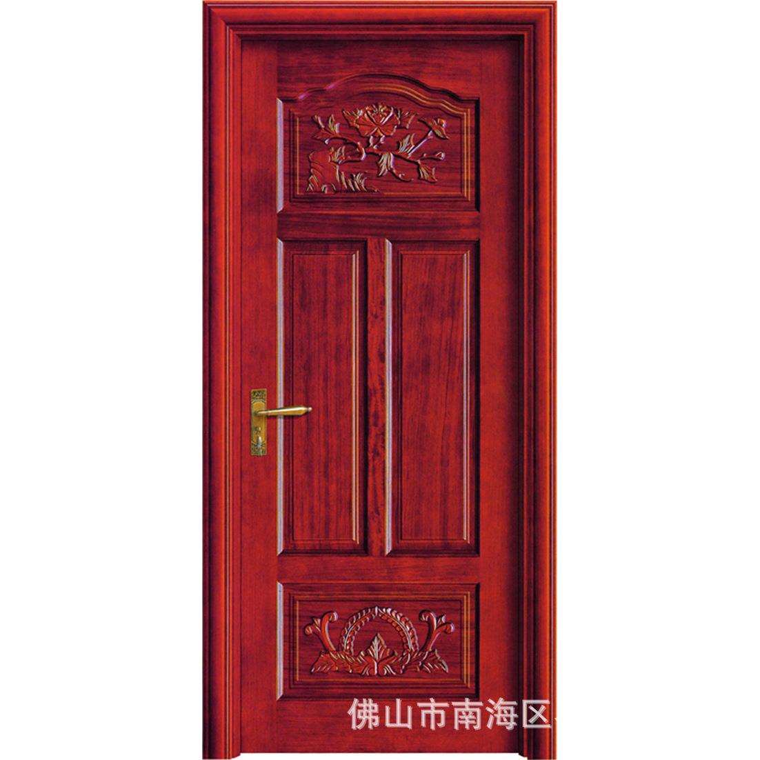 红樱桃原木门简约实木门欧式简约实木门卫生间门厨房门厂家直供