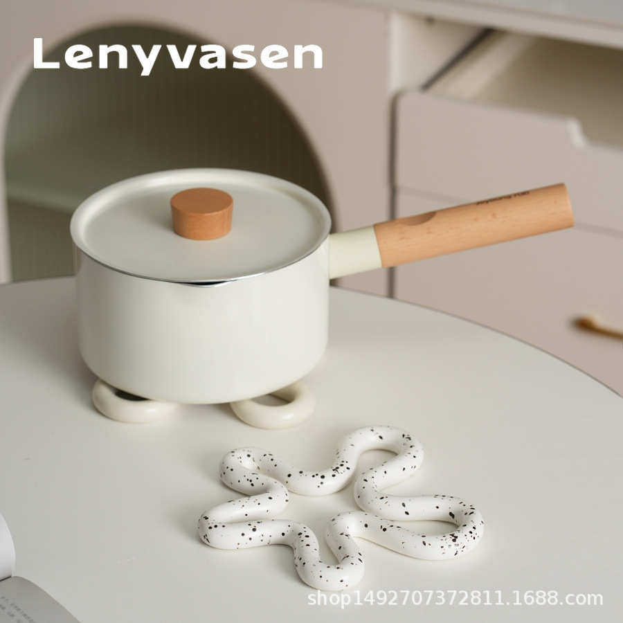 北欧风陶瓷隔热垫餐垫创意不规则抽象锅垫厨房汤碗盘子垫杯垫茶壶,餐饮具,杯垫,淘宝优惠券,粉丝福利购,淘宝优惠卷