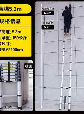 阁楼隐降电动升缩降梯室内伸复升式收缩拉ALtj#j#%伸藏全自动隐形