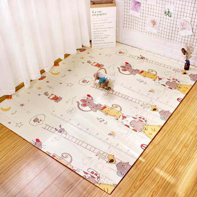 正品外整张XPE加厚宝宝无味爬行垫家用儿童毒无爬垫户游爬戏野餐