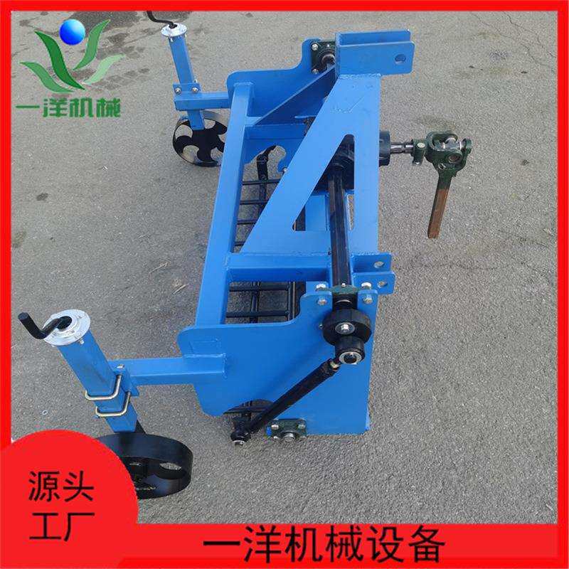 拖拉机带的收草莓苗香菜苗蒜苗大葱洋葱苗的起苗机振动筛式起苗器