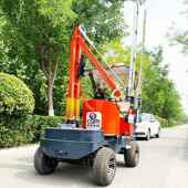 立面平面斜面修剪 绿篱车 道路绿化带修剪车供应中 电动座驾式