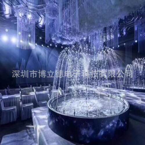 小型户外水景婚礼喷泉水幕设计制作安装