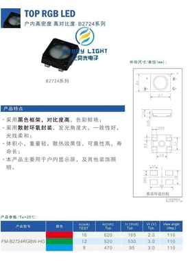 FM-Z珠192电1RGBA-SG国星灯光1921CEH七彩灯1921七彩显示屏灯珠