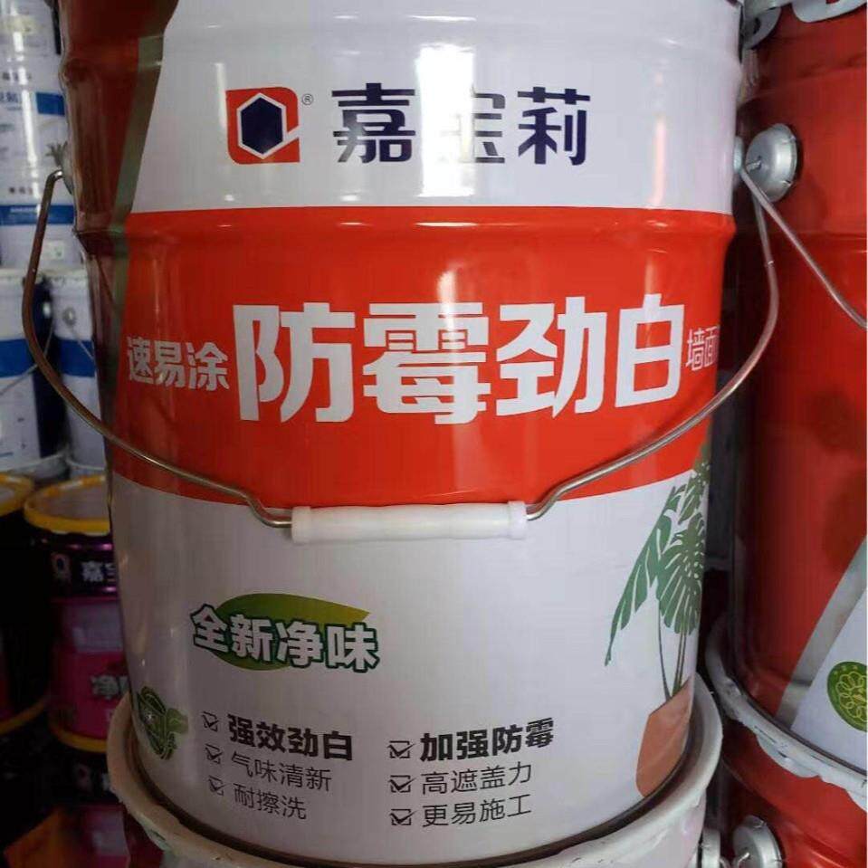 厂价直销环保油漆腻子粉防水涂料嘉宝莉乳胶漆内墙漆外墙漆