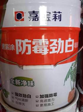 厂价直销环保油漆腻子粉防水涂料嘉宝莉乳胶漆内墙漆外墙漆