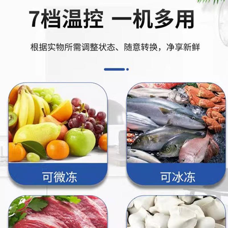 厂家直销大型冰柜商用保鲜展示冷柜冷冻冷藏卧式冰箱大容量