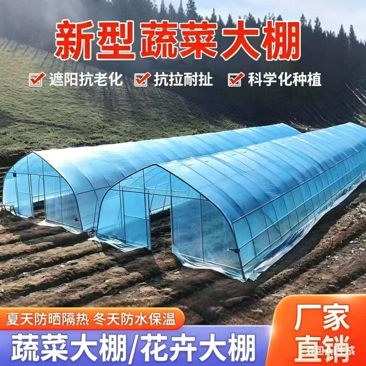 大棚骨架钢管养殖大棚全套种植大棚支架拱管蔬菜大棚定制热浸镀锌