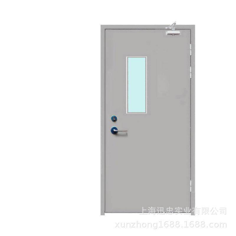 玻璃防火门生产发货乙级丙级管井门批量工程单安装