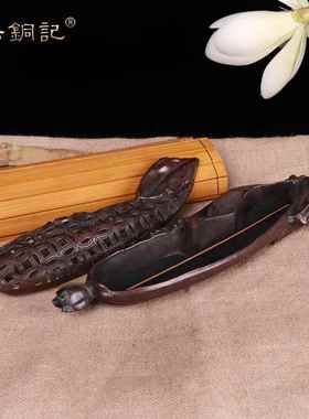 杨铜记 铜合金玉米香炉摆件 线香炉熏香炉香道摆件供檀香摆件