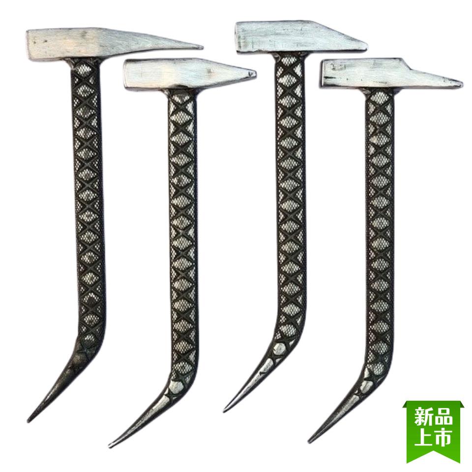 全铝膜专用网x纹防鸭嘴铝木防滑老师尖嘴头工尖具吕傅模大铝模锤