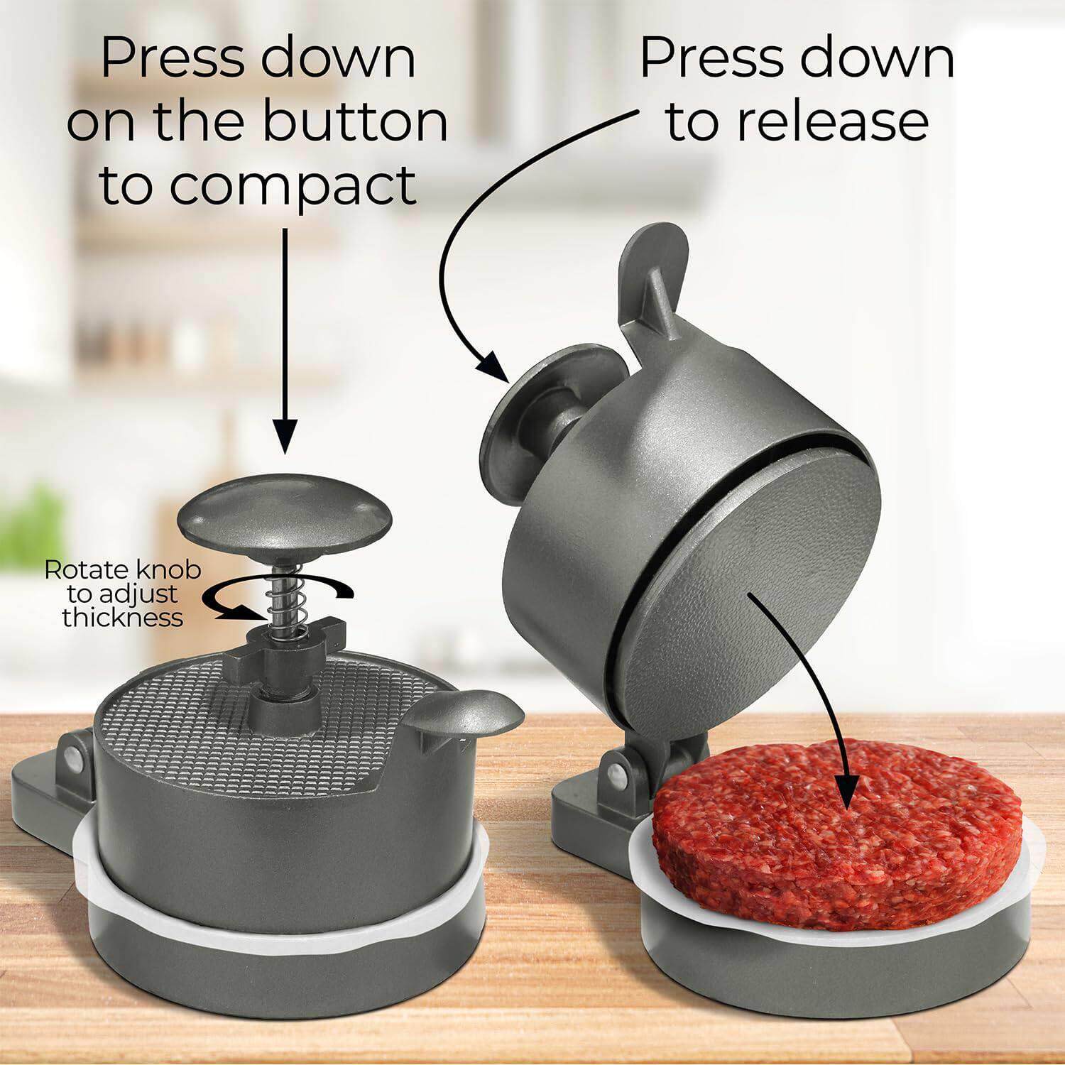 Burger Press Hamburger Patty Maker Crab Cakes Sausage
