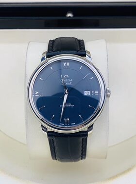 98新39.5mm欧米茄碟飞蓝面424.13.40.20.03.001自动机械男表正品