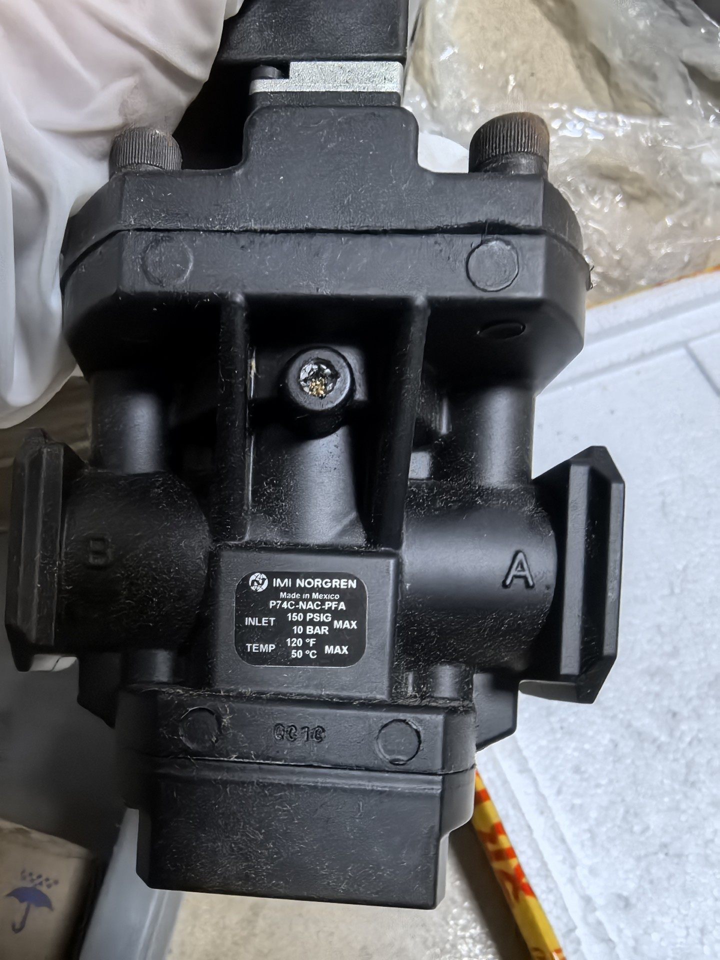 诺冠软启动阀NORGREN. P74C-NAC-PFA全新1