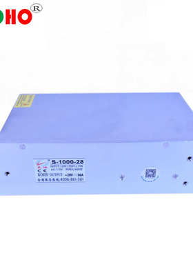 0~28V36A开关电源 28V1000W开关电源 28V电机马达工控设备电源