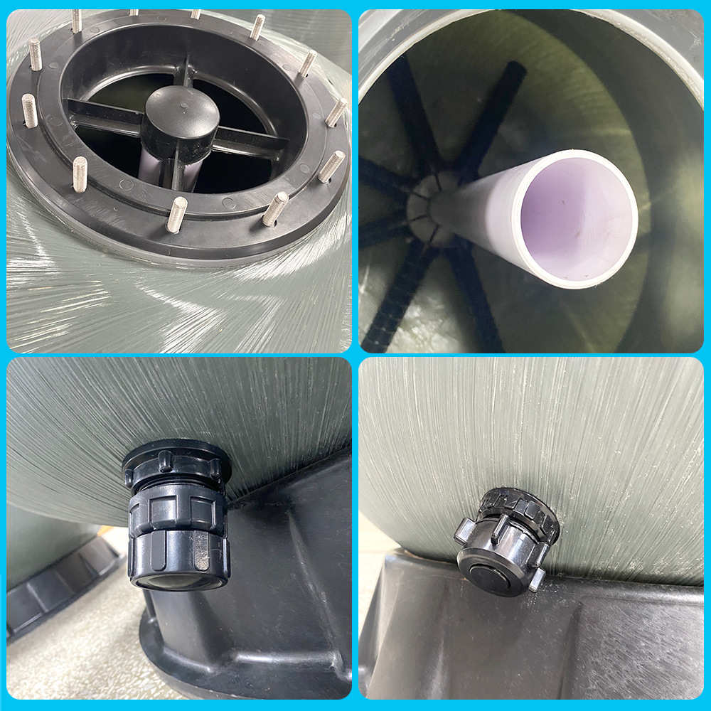 泳池顶出砂缸过滤器石英砂循环过滤砂缸渔业水产养殖水质处理设备