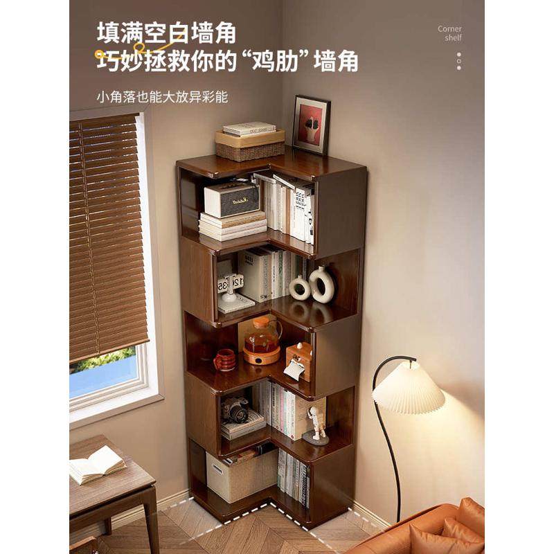 全实木客厅沙发旁边的斗柜靠墙电视柜旁小边柜收纳柜储物柜五斗橱