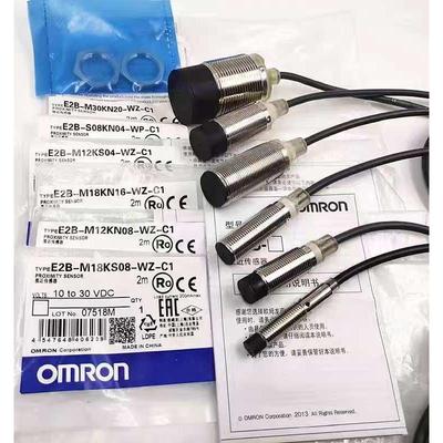 原装欧姆龙接近开关传感器E2B-S08KS02-WP-B1/M18KS08-WZ-B1