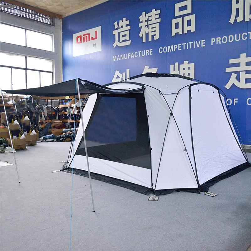 衢州工厂大天幕1凉0人黑遮胶阳气JZT003防雨露营帐篷遮阳透棚遮阳