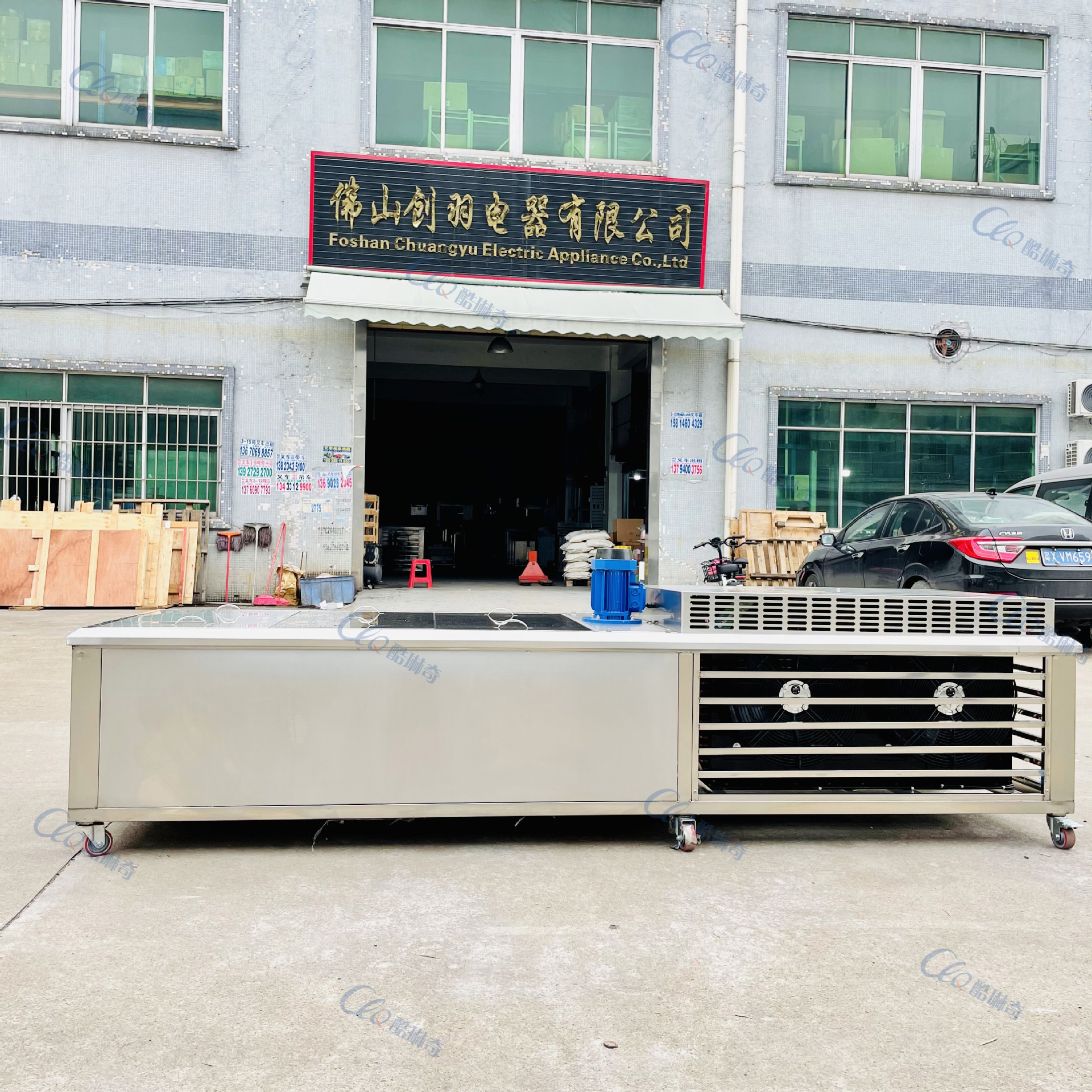 商用大型大容量大产量十模纯水果冰棍制作设备 冰棒冰糕雪糕机器