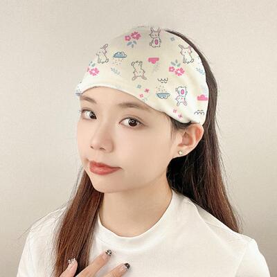 可爱月子月子发带防风头巾其它