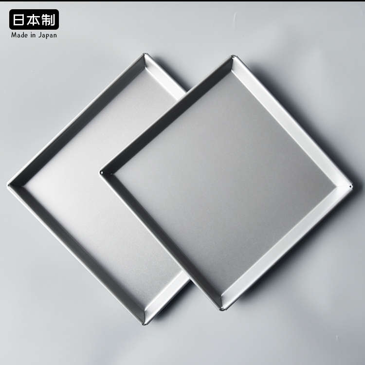 日本进口cakeland曲奇瑞士卷雪花酥蛋糕模具家用烘焙工具方形烤盘