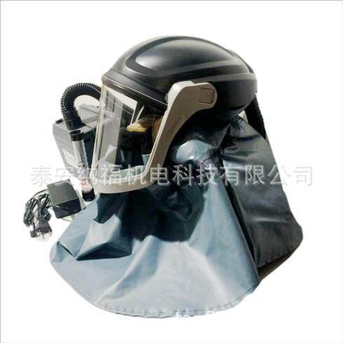 高清全盔式电动送风过滤式呼吸器电动送风防飞溅防冲击面罩