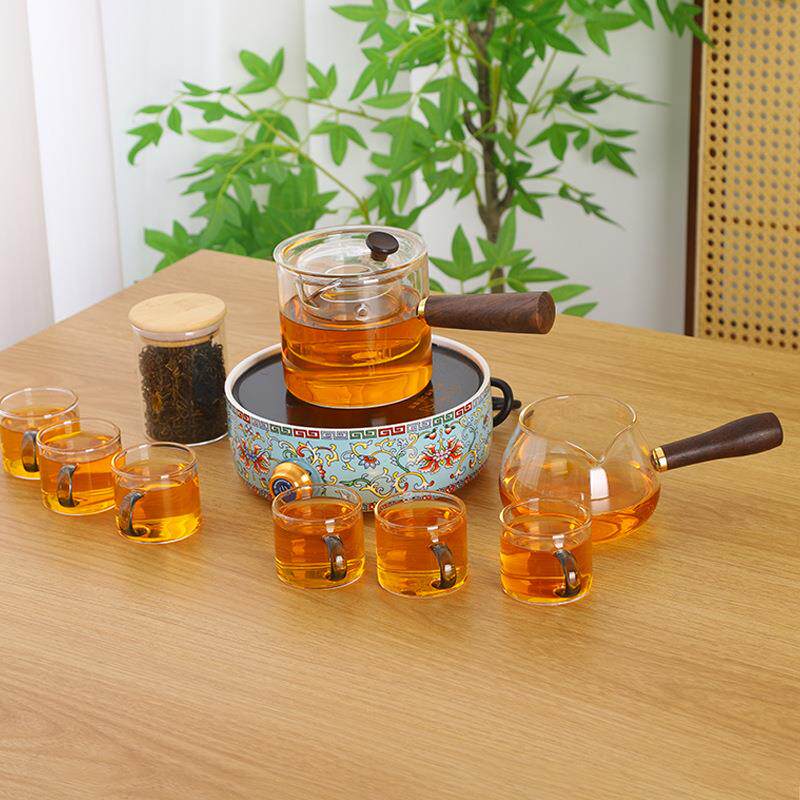 厂家电陶炉煮茶茶具套装 家用干泡茶具煮茶壶 电陶炉煮茶茶壶