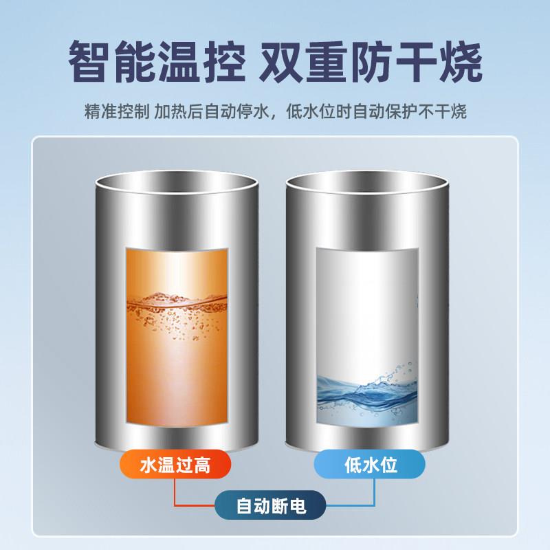 政府补贴沁园饮水机家用台式桌面办公室宿舍制冷制即热两用全自动