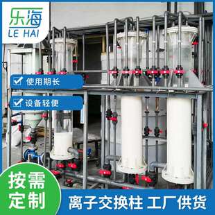 离子交换设备 离子交换设备PP交换柱厂家 离子交换树脂柱交换器