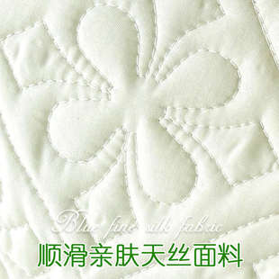 凉感枕头套夹棉枕芯内胆罩 兰精天丝夏季 双人长枕套 欧式 简约长款
