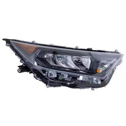 适用2019-2021年丰田 RAV4镀铬框大灯前照灯美版81150-0R150