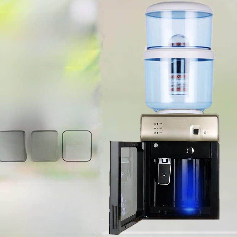 饮水机台式过滤器带桶式制冷热冰加热家用净水器桶式净水器开盖加