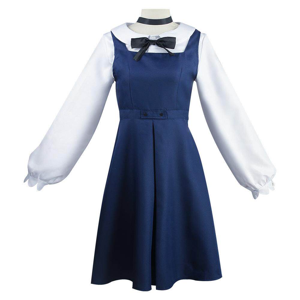 东山小红cosplay服装日系蓝色黑色cos制服电锯人cos服