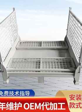 工车间焊接折叠料箱仓库OEN车间运输物流周转流箱厂装运输物集箱