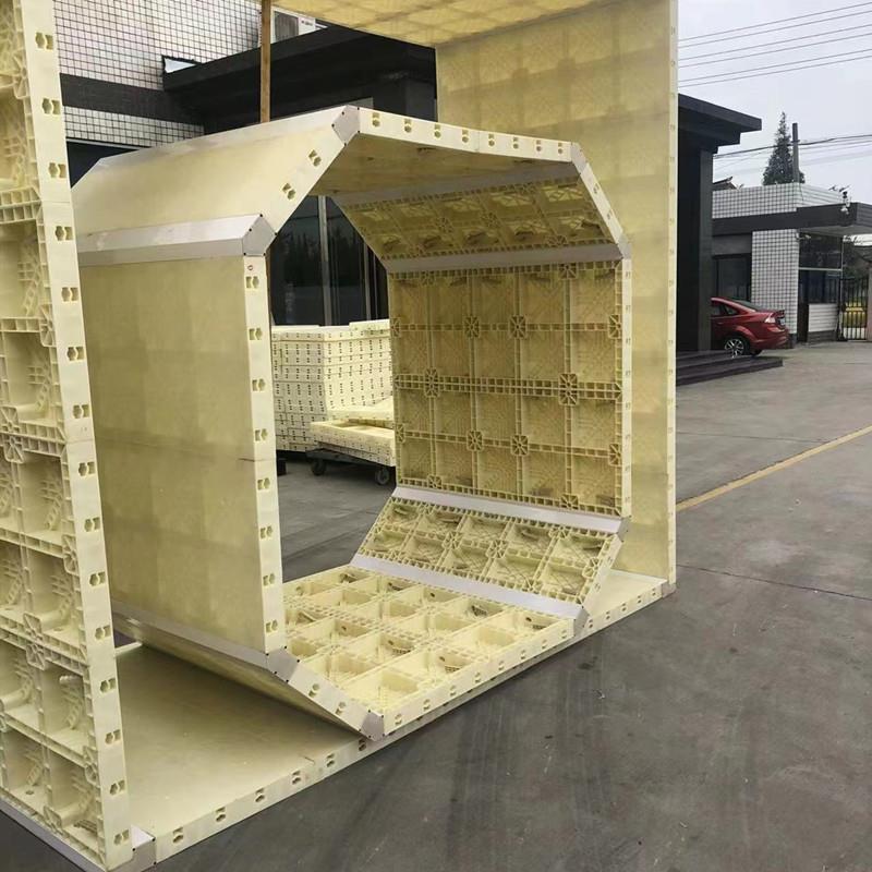 塑钢正方形模具四方水泥模圆形一整套模型水沟挡土墙方柱模板定型