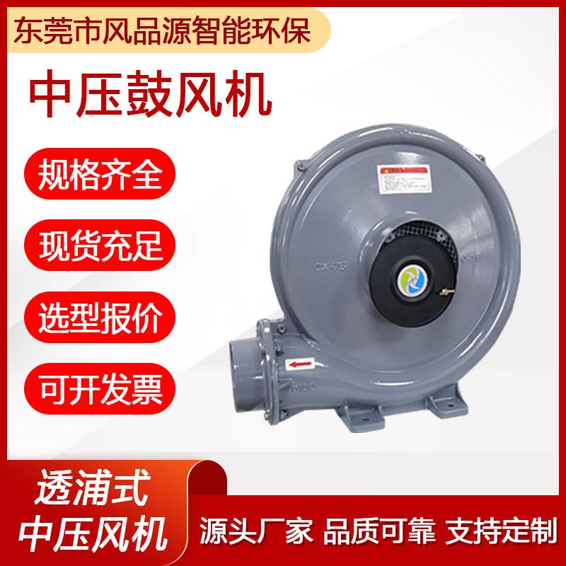 透浦式中压风机吸纸条吸粉尘鼓风机变频中压风机锅炉助燃铝壳风机
