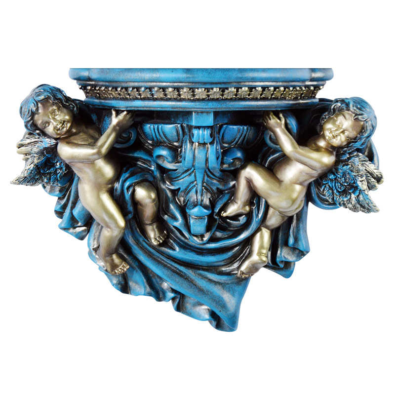 欧式创意天使置物架隔板玄关电视墙立体装饰壁挂浴室洗漱用品收纳