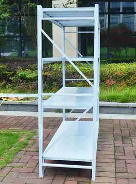 多铁仓BDM储货家用0阳台储物自搭仓库房间8cm多功架能承重架加厚