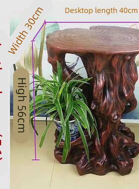 花架子客厅落地式彷木花盆架室内沙发电视柜旁中式摆件置物架阳台